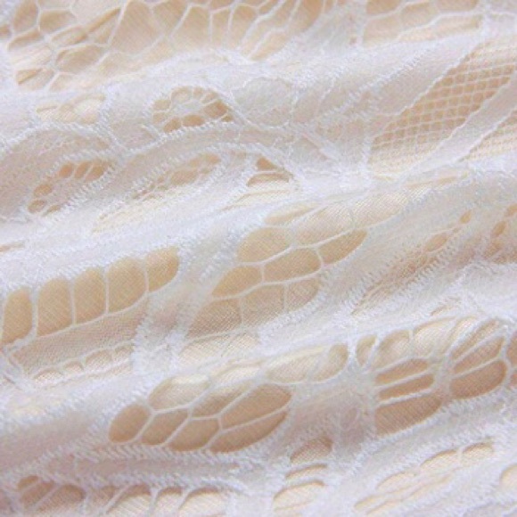 Off White lace romper - Picture 4 of 4